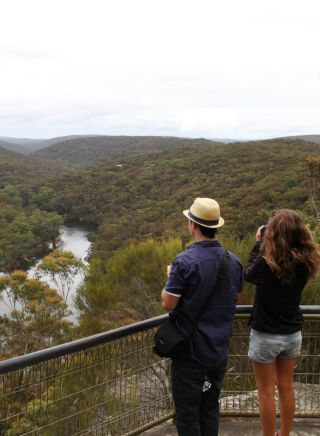 Bungoona path at Royal National Park, Sydney South