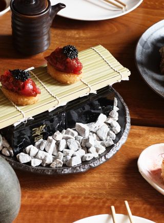 Selection of dishes at Toko, Sydney CBD