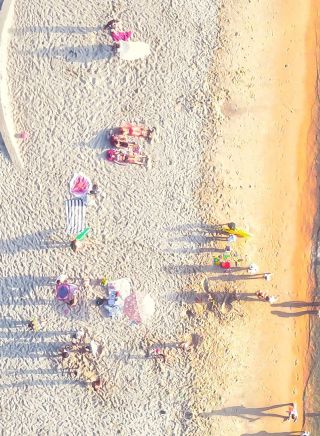 Aerial Shot of Manly Beach