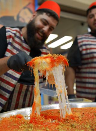 Yummy Yummy Knafeh at Ramadan Night Markets, Lakemba