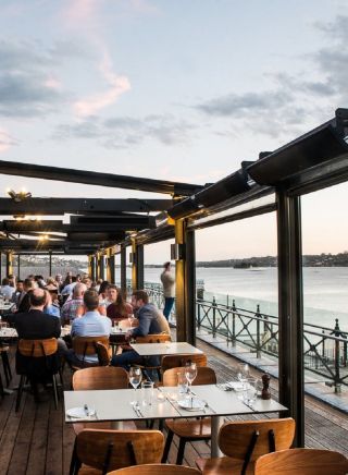 Outdoor dining area on the water at Ripples Chowder Bay, Mosman - Credit: Ripples Chowder Bay