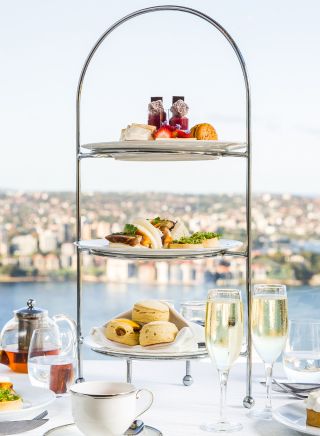 Shangri-La Sydney High Tea on level 36 at Shangri-La Sydney, The Rocks