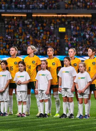 Commbank Matildas Team - Credit: Tiffany Williams