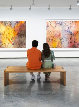 Museum of Contemporary Art - The Rocks - artwork copyright Julie Mehretu