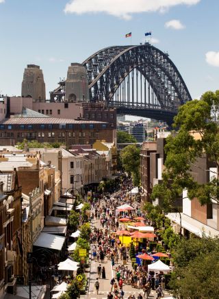 Australia Day in The Rocks 