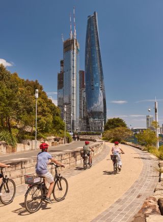 Sydney Harbour Bike Tours, Barangaroo