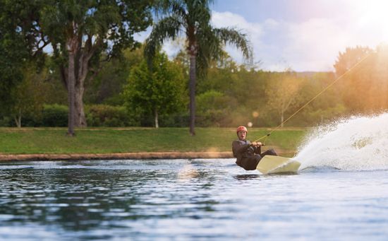 Wakeboarding Penrith Man Wake boarding in Penrith