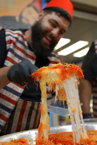 Yummy Yummy Knafeh at Lakemba Nights during Ramadan, Lakemba - Credit: Lakemba Nights during Ramadan