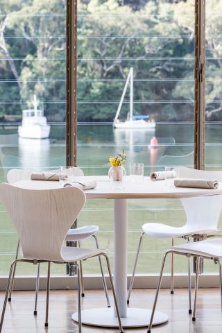 Dining room at Berowra Waters Inn, Berowra Waters