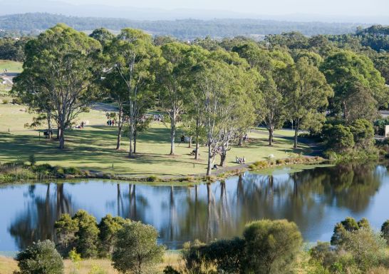 Lakeside at the Australian Botanic Garden Mount Annan, Sydney West