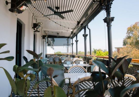 Balcony at The Royal Hotel in Leichhardt, Sydney