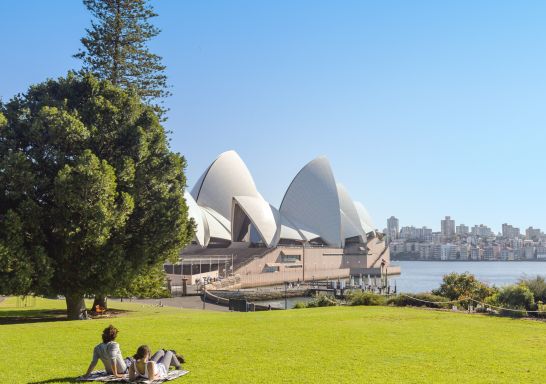 Royal Botanic Gardens picnic spot