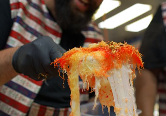 Yummy Yummy Knafeh at Lakemba Nights during Ramadan