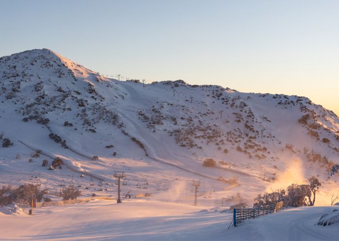Crispy mornings at Perisher, Snowy Mountains