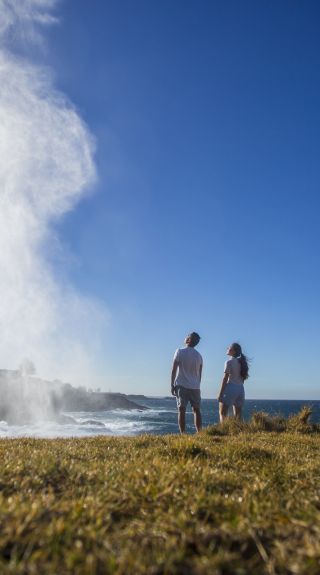 Kiama blowhole in Kiama, South Coast